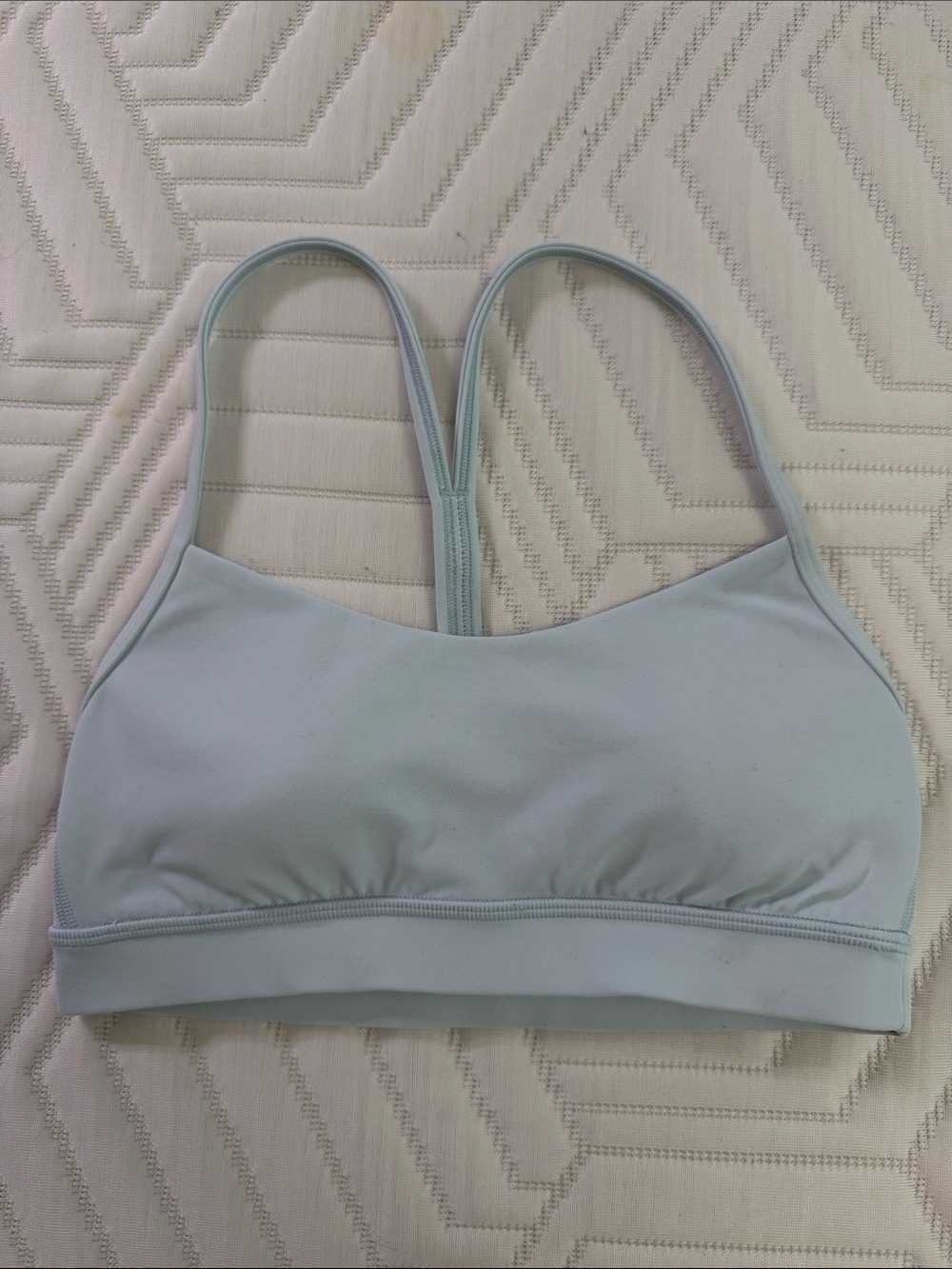 Lululemon Light Blue Women's Seamless Bralette